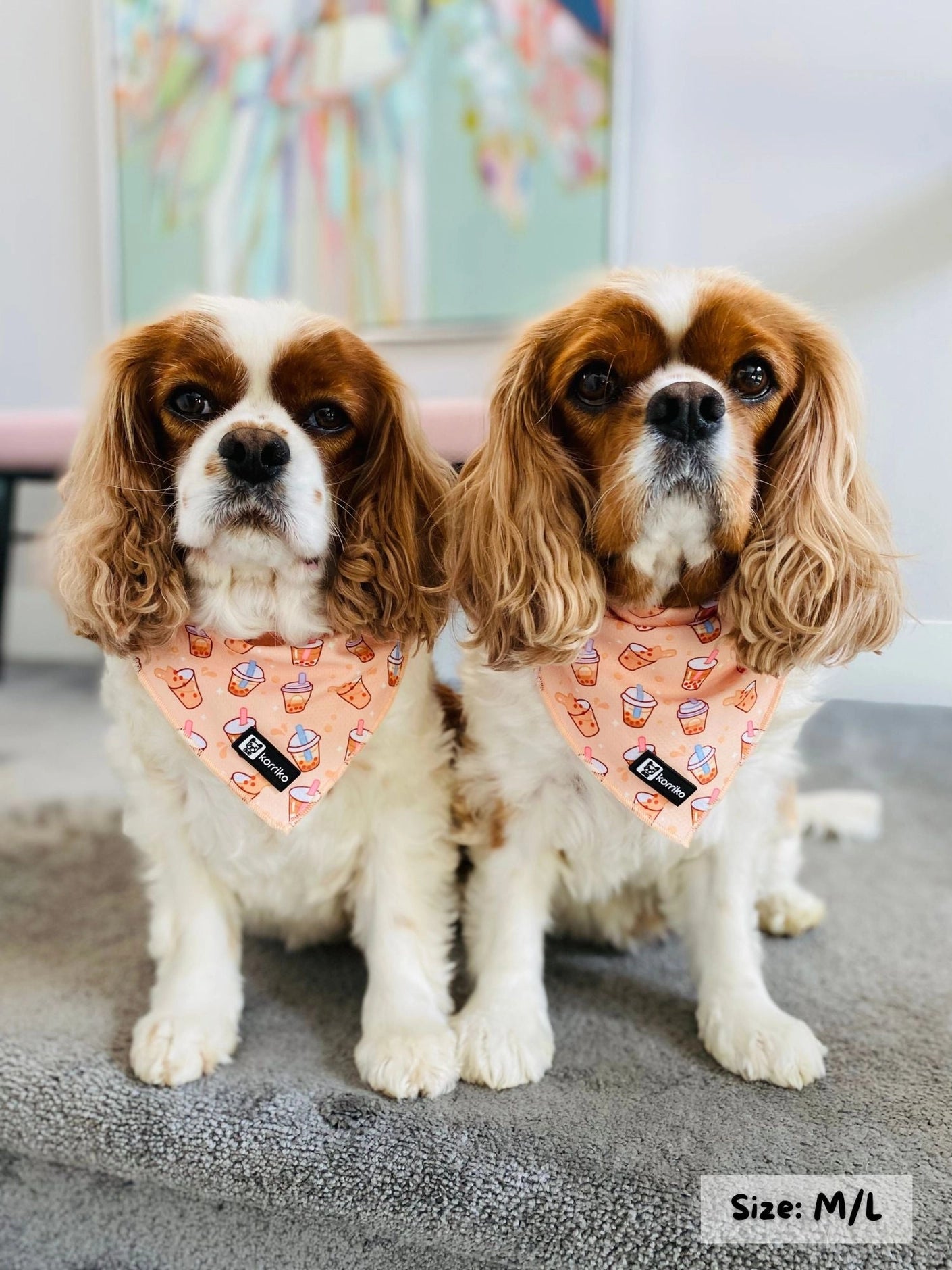 Milk-Tea Cooling Bandana