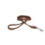 Dogline Comfort Microfiber Flat Leash W 5/8" - L 6' Color Brown