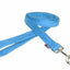 Dogline Comfort Microfiber Flat Leash W 5/8" - L 6' Color Blue