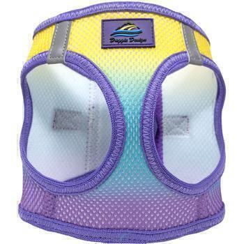 American River Choke Free Dog Harness Ombre Collection Color Lemonberry Ice