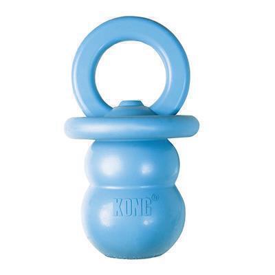 Puppy Kong Binkie Dog Toy Color Blue