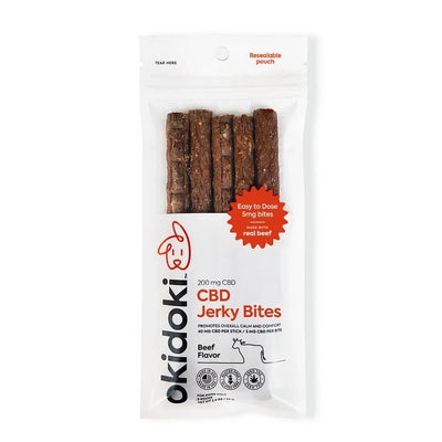 Okidoki™ Beef Flavor Hemp Jerky Bites For Dogs