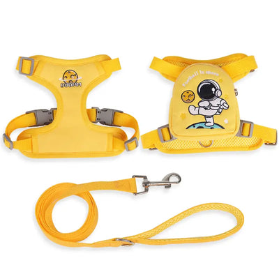 Astronaut Backpack Harness Yellow