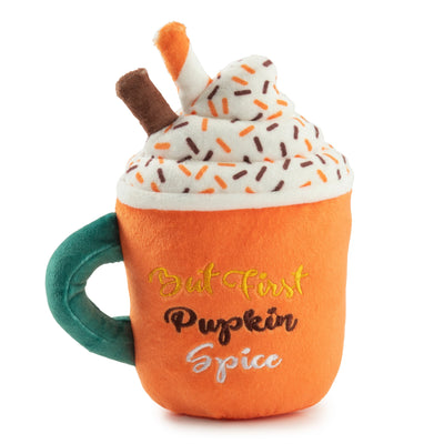 Haute Diggity Dog Pupkin Spice Latte Mug Dog Toy