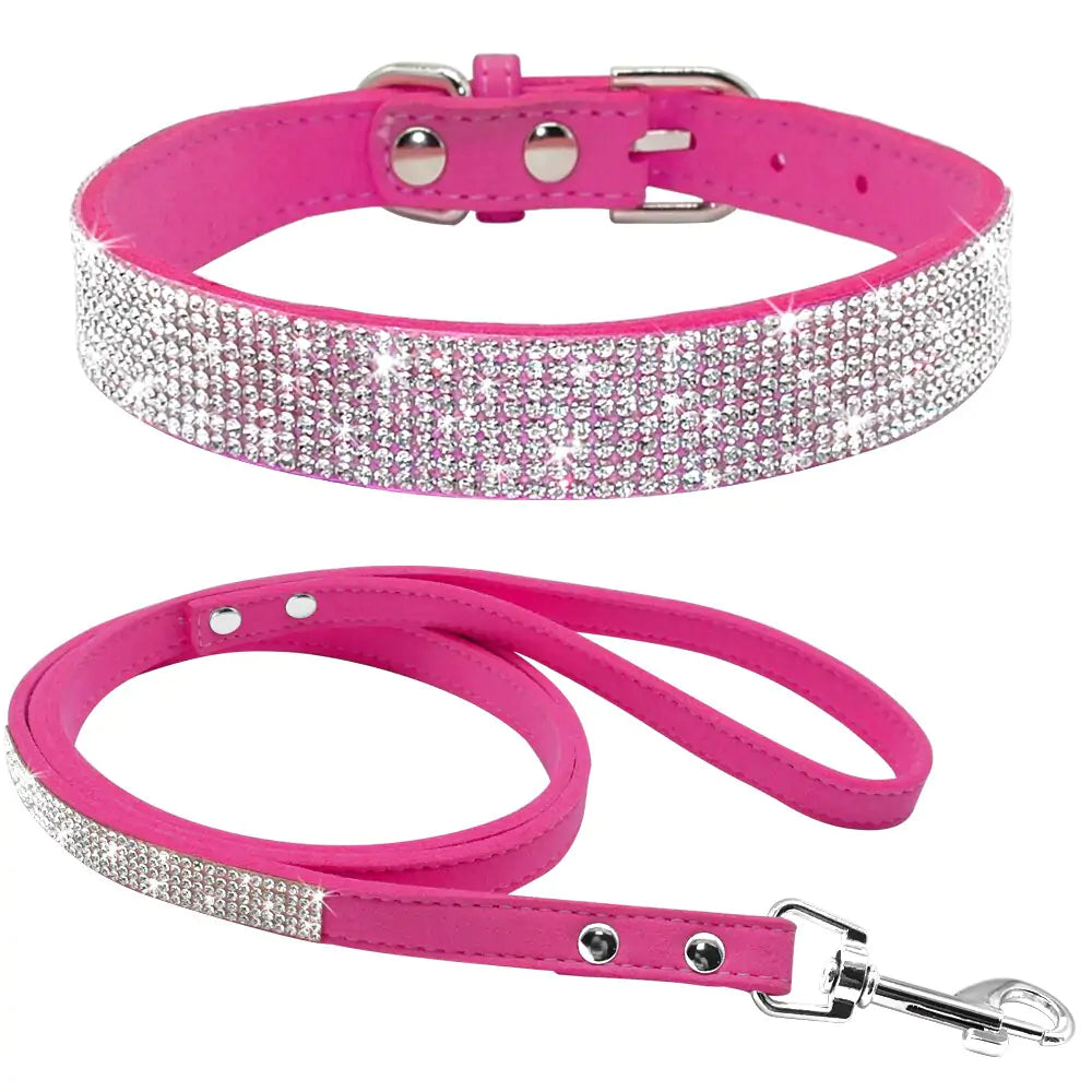 Pet Collar Spark Leash Set