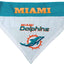 NFL Miami Dolphins Reversible Bandana For Dogs