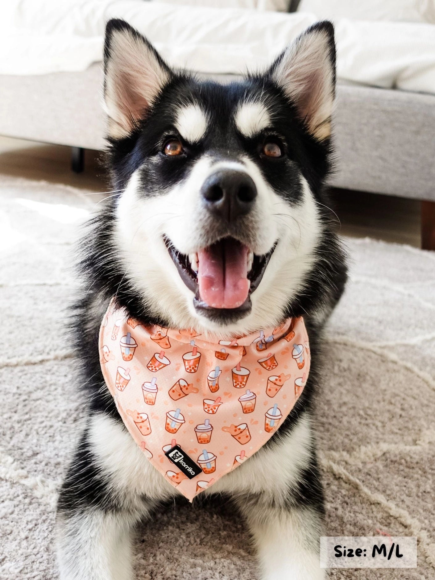 Milk-Tea Cooling Bandana