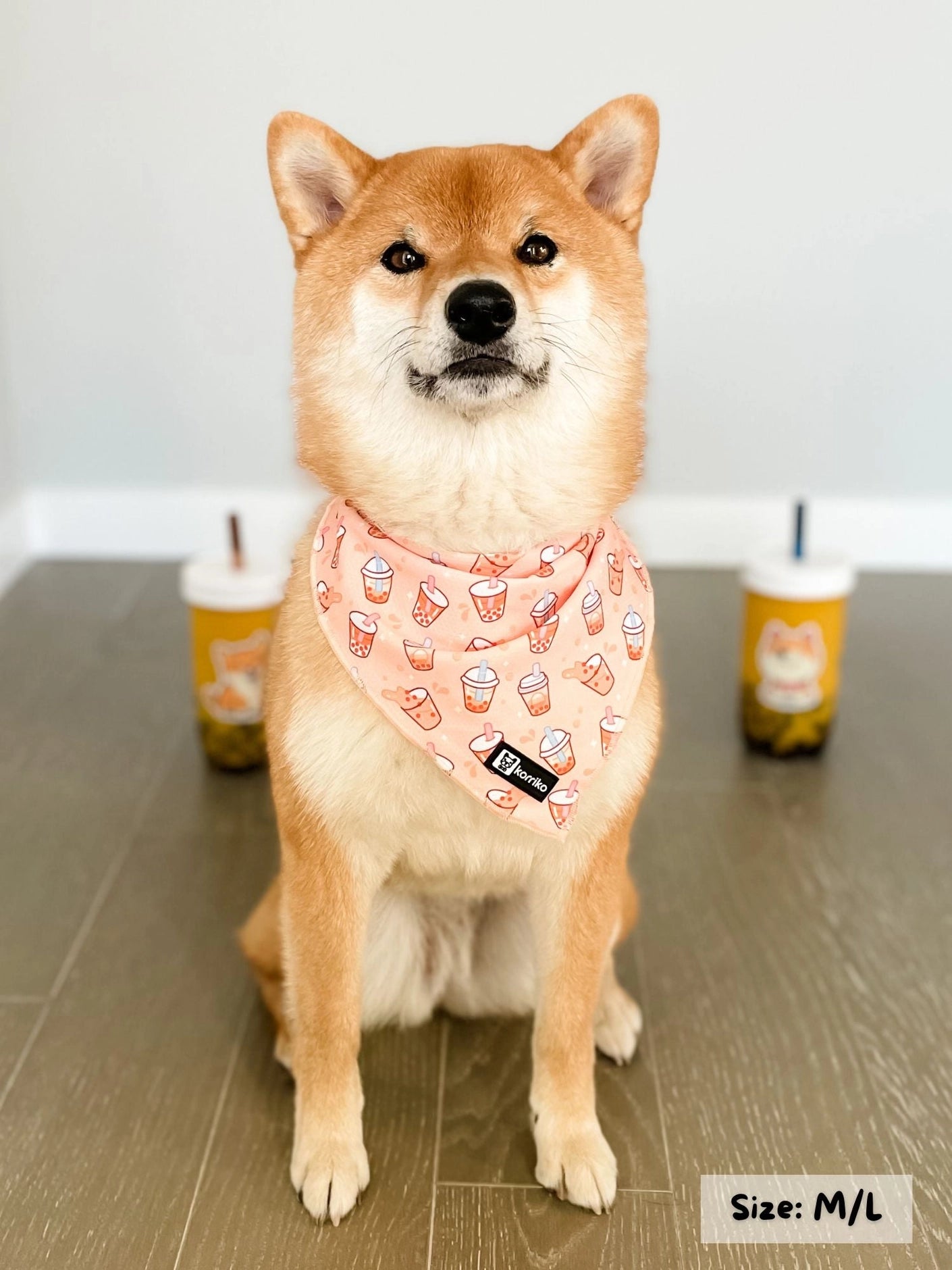 Milk-Tea Cooling Bandana