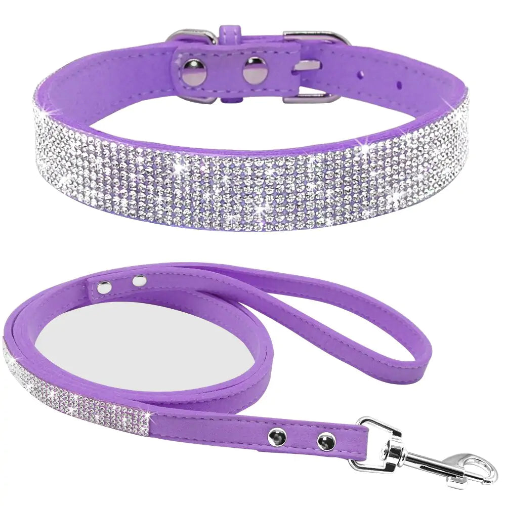 Pet Collar Spark Leash Set