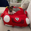 Red Furrari Car Dog Bed