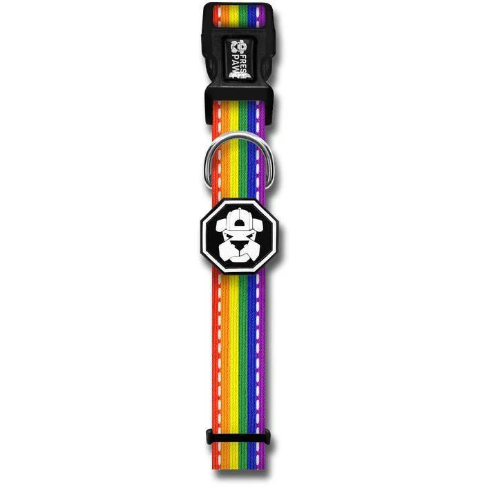 Fresh Pawz Pride Flag | Reflective Dog Collar