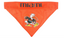 NCAA U Of Miami Reversible Bandana For Dogs