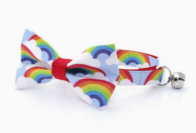 Rainbow Magic - Bow Tie For Cats + Small Dogs