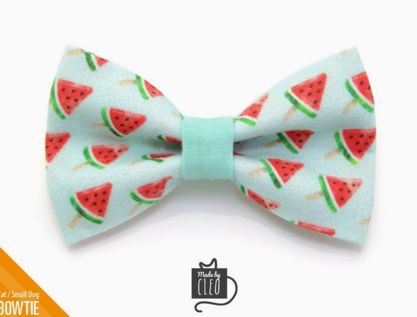 Watermelon Bow Tie for Cats + Small Dogs