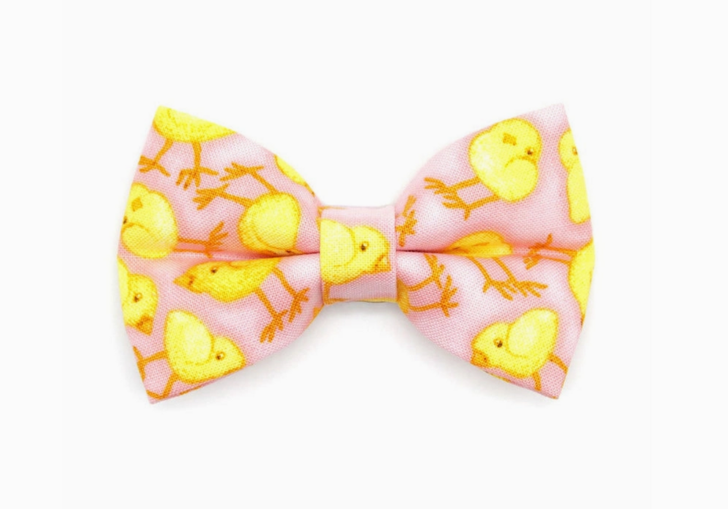 Chicks Pink Bow Tie For Cats + Small Dogs