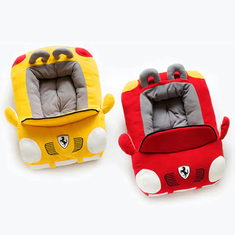 Red Furrari Car Dog Bed