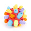 Interactive Dog Puzzle Toys Portable Pet Snuffle Ball Encourage Natural Foraging Skills Training Educational Pet Toy Slow Feeder