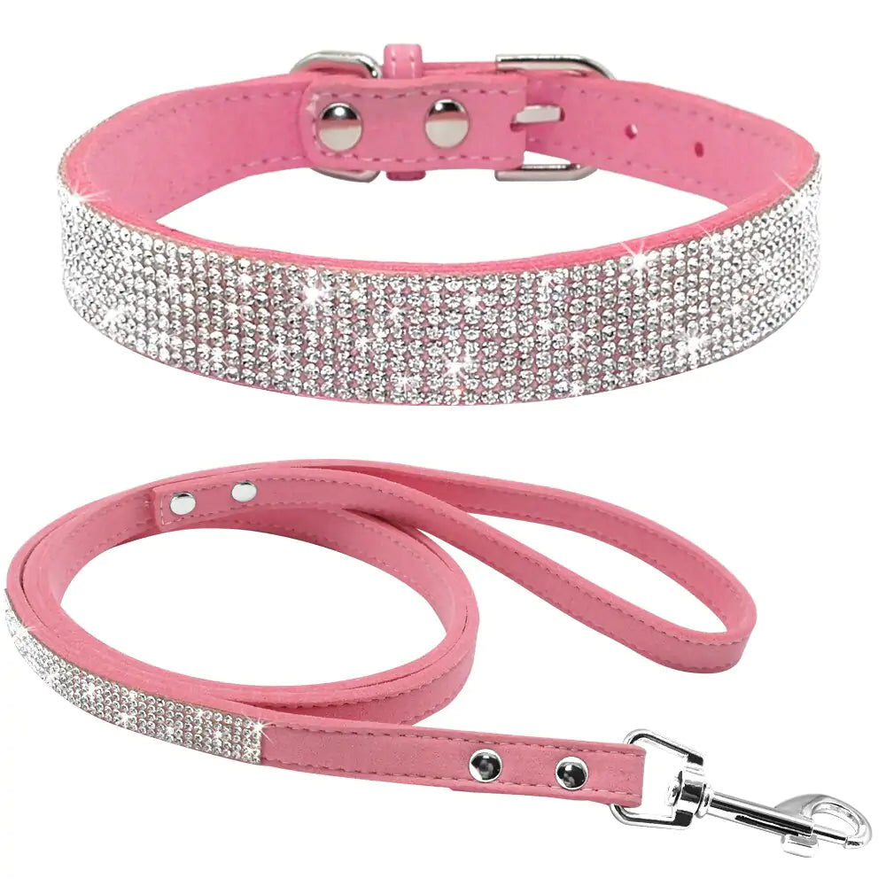 Pet Collar Spark Leash Set