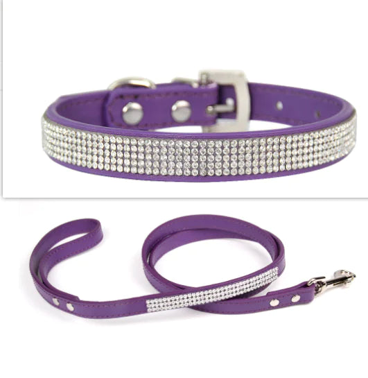 Pet Collar Spark Leash Set